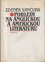 Vančura: Pohledy na anglickou a americkou literaturu, 1983
