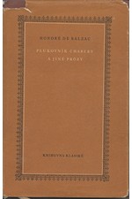 Balzac: Plukovník Chabert a jiné prózy, 1957