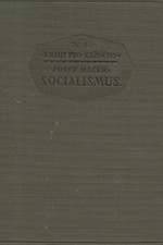 Macek: Socialismus, 1925