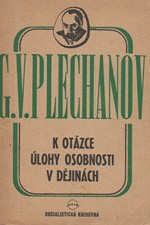 Plechanov: K otázce úlohy osobnosti v dějinách, 1946