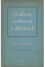 Plechanov: O úloze osobnosti v dějinách, 1954