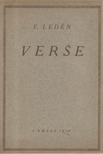 Leden-Lederer: Verše, 1919