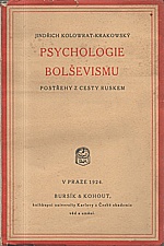 Kolowrat: Psychologie bolševismu, 1924