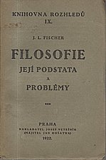Fischer: Filosofie, její podstata a problémy, 1922