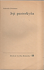 Preissová: Její pastorkyňa, 1949
