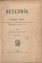 Gallat: Besedník - Veselý Čech : Sbírka původních kupletů, duett, tercett, kvartett, komických výstupů atd. Část 2, 1901