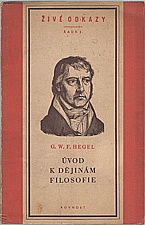 Hegel: Úvod k dějinám filosofie, 1952