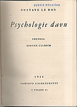 Le Bon: Psychologie davu, 1946
