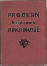 : Program české strany pokrokové, 1912