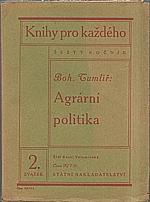 Tumlíř: Agrární politika, 1928