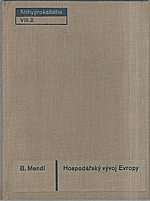 Mendl: Hospodářský vývoj Evropy, 1931