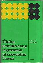 Sabolčík: Úloha a místo ceny v systému plánovitého řízení, 1977