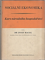 Macek: Sociální ekonomika [I-V], 1946
