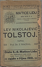 Máchal: Lev Nikolajevič Tolstoj, 1912