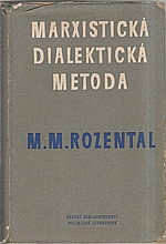 Rozental': Marxistická dialektická metoda, 1953