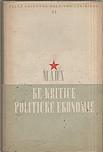 Marx: Ke kritice politické ekonomie, 1953