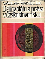 Vaněček: Dějiny státu a práva v Československu, 1964