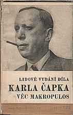 Čapek: Věc Makropulos, 1941