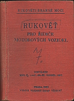 Váša: Rukověť pro řidiče motorových vozidel, 1938