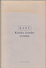 Kant: Kritika čistého rozumu, 2001