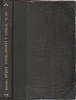 Buckle: Dějiny vzdělanosti v Anglii. II.-III., 1897
