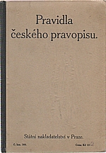 : Pravidla českého pravopisu s abecedním seznamem slov a tvarů, 1926