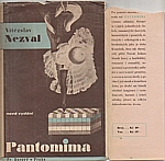 Nezval: Pantomima, 1935