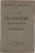 Fischer: Filosofie, její podstata a problémy, 1922