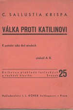 Sallustius: Válka proti Katilinovi, 1938