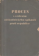 : Proces s vedením záškodnického spiknutí proti republice, 1950