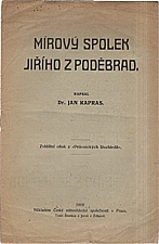 Kapras: Mírový spolek Jiřího z Poděbrad, 1919
