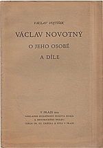 Vojtíšek: Václav Novotný, 1932
