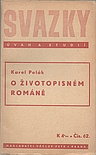 Polák: O životopisném románě, 1941
