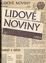 : Lidové noviny 1989, 1990