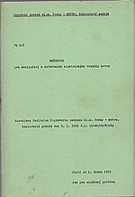 : Směrnice pro manipulaci s defektními elektrickými vozidly metra, 1983