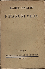 Engliš: Finanční věda, 1929