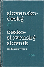 Nečas: Slovensko-český a česko-slovenský slovník rozdílných výrazů, 1989