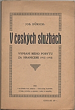 Dürich: V českých službách, 1921