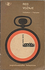 : Putnički red vožnje [jízdní řád], 1969