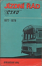 : Jízdní řád ČSAD 1977-1978 - Středočeský kraj, 1977
