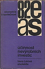 Lérová: Účinnost nevýrobních investic, 1975