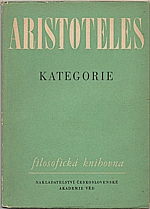 Aristotelés: Organon. I, Kategorie, 1958