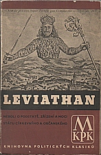 Hobbes: Leviathan  neboli o podstatě, zřízení a moci státu církevního a občanského, 1941