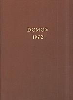 : Časopis Domov. Ročník 1972, č. 1-6, 1972