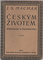 Machar: Českým životem, 1920